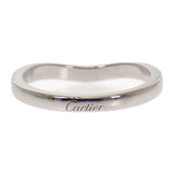 カルティエ CARTIER バレリーナ カーブ 7号 B4093047 リング Pt950プラチナ レディース【中古】【Aランク】