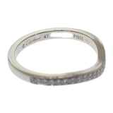 カルティエ CARTIER バレリーナ カーブ 7号 B4093047 リング Pt950プラチナ レディース【中古】【Aランク】