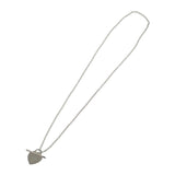 ティファニー TIFFANY&Co. ラブストラックハートタグ ペンダント スモールサイズ 70878208 ネックレス スターリングシルバー レディース【中古】【Aランク】