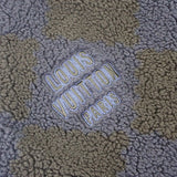 ルイヴィトン LOUIS VUITTON ダミエボアフリース XL その他アウター ポリエステル ネイビー メンズ【中古】【ABランク】