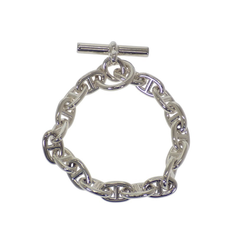 エルメス HERMES シェーヌダンクル MM H101994B ブレスレット シルバー925 メンズ レディース【中古】【Aランク】