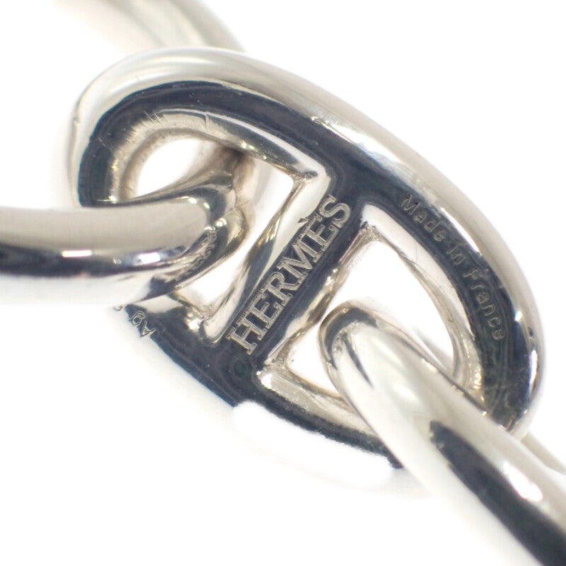 愛馬仕 HERMES Chaine d'Ancre MM H101994B 手鍊 銀925 銀色 男女皆宜【二手】【A級】
