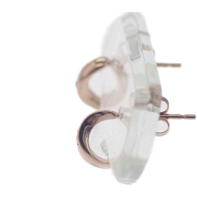 ヨンドシー 4℃ ダイヤ ピアス K18ピンクゴールド レディース【中古】【Aランク】