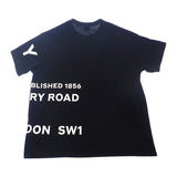 バーバリー BURBERRY ロゴ ホースフェリープリント L 8040764 半袖Tシャツ コットン ブラック メンズ レディース【中古】【Aランク】