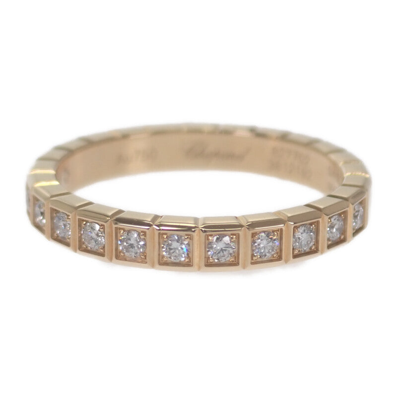 ショパール Chopard アイスキューブ ピンキー 5号 827702-0259 リング K18イエローゴールド ダイヤモンド 45 レディース【中古】【Aランク】