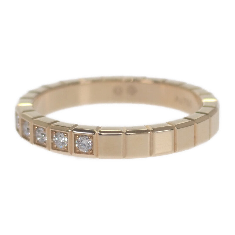 ショパール Chopard アイスキューブ ピンキーリング 5号 827702-0259 リング K18イエローゴールド ダイヤモンド 45【中古】【Aランク】