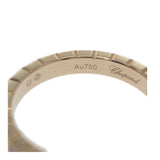 ショパール Chopard アイスキューブ ピンキーリング 5号 827702-0259 リング K18イエローゴールド ダイヤモンド 45【中古】【Aランク】