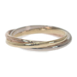 カルティエ CARTIER トリニティ XS 10号 リング K18イエローゴールド K18ピンクゴールド K18ホワイトゴールド レディース【中古】【Aランク】