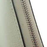 エルメス HERMES アザップ シルクインコンパクト W刻印 コインケース ヴォーエプソン シルク ヴェールフィズ グリメイヤー シルバー金具 レディース メンズ【中古】【Aランク】