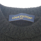 ルイヴィトン LOUIS VUITTON LV ウールブレンドクルーネック M 1AF336 長袖Tシャツ ウール ナイロン ヤク ブラック メンズ【中古】【ABランク】