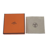 エルメス HERMES ブレスレットオランプ バングル ボックスカーフ ブラック ゴールド金具 レディース【中古】【SAランク】