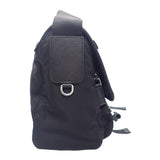 プラダ PRADA テスート 1BD953 ショルダーバッグ ナイロン ブラック シルバー金具 メンズ【中古】【Aランク】