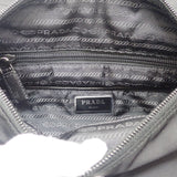 プラダ PRADA テスート 1BD953 ショルダーバッグ ナイロン ブラック シルバー金具 メンズ【中古】【Aランク】