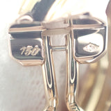 カルティエ CARTIER トリニティ ピアス K18イエローゴールド K18ピンクゴールド K18ホワイトゴールド レディース【中古】【Aランク】