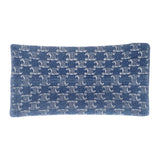 セリーヌ CELINE スモールカバタイス 199162FRG.05DS トートバッグ デニム カーフ ブルー ブラウン レディース【中古】【Aランク】