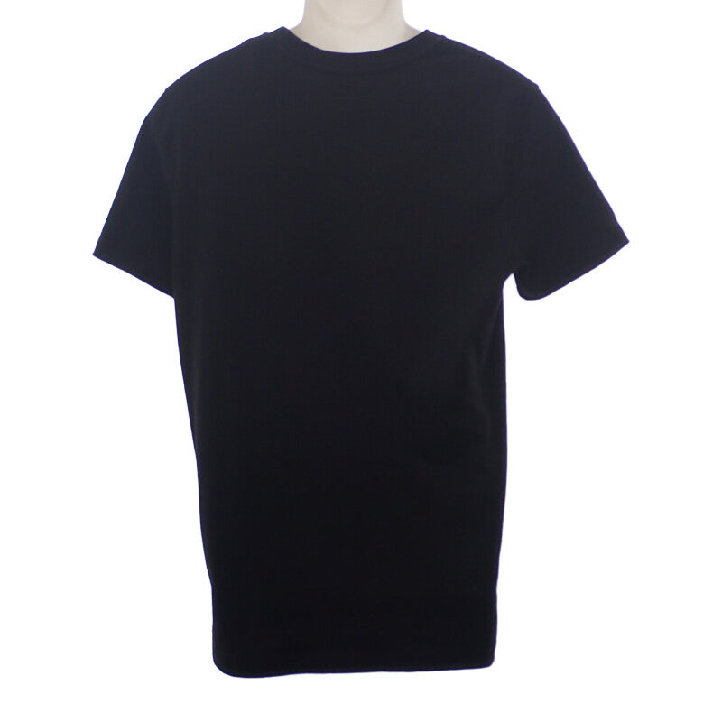 モンクレール MONCLER ロゴ M I10918C00064_8390T 半袖Tシャツ コットン ブラック メンズ【中古】【Aランク】