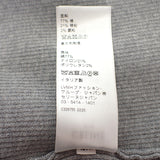 セリーヌ CELINE ジップアップロゴ L 2A27Z372N パーカー コットン グレー レディース【中古】【Aランク】