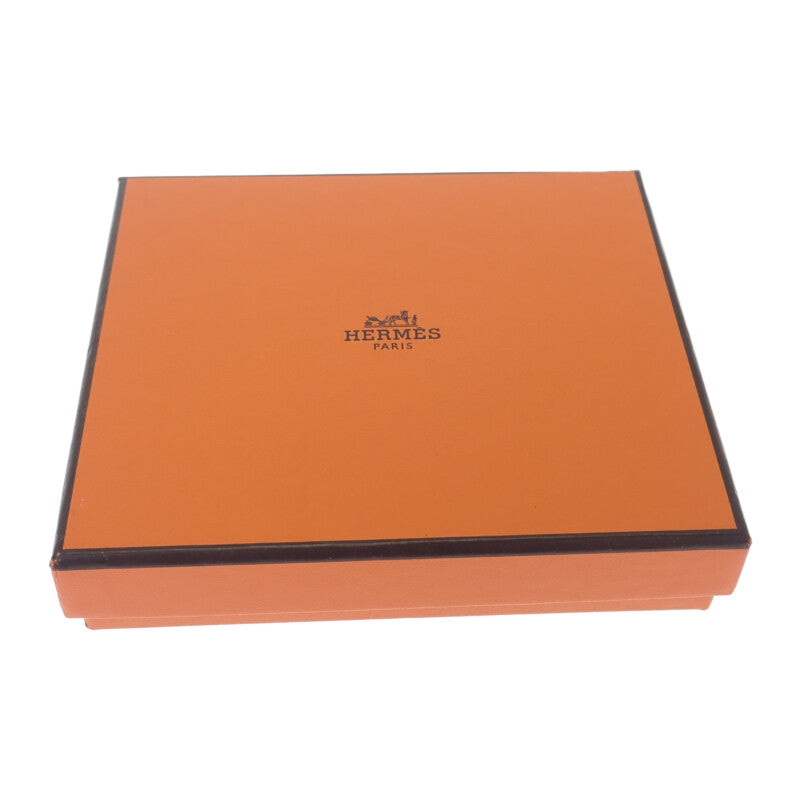 エルメス HERMES アザップ シルクイン コンパクト コインケース ヴォーエプソン シルク ローズテキサス ブルーゼリージュ レッド シルバー金具 レディース【中古】【Aランク】