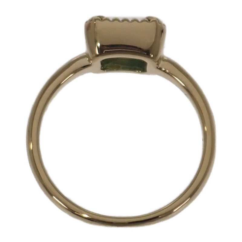 デザインジュエリー エメラルド 13号 リング K18ゴールド グリーン エメラルド レディース【中古】【Aランク】