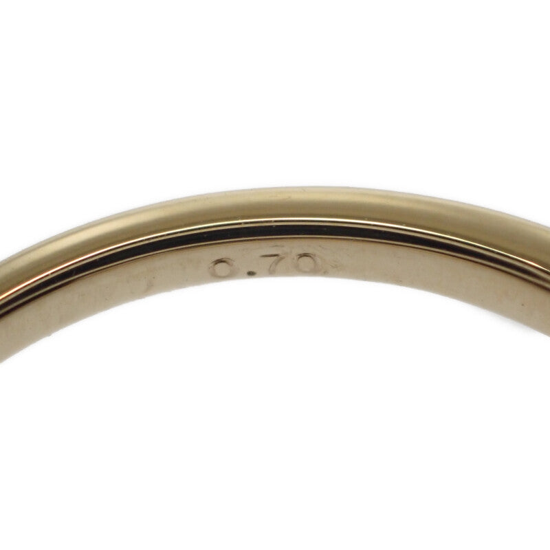 デザインジュエリー エメラルド 13号 リング K18ゴールド グリーン エメラルド レディース【中古】【Aランク】