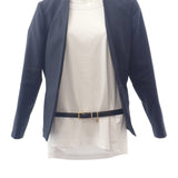 セリーヌ CELINE エレガントチャーム トリオンフ 80 45BBQ3A01.38NO ベルト トリヨンクレマンス ブラック ゴールド金具 レディース【中古】【Aランク】