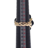 シャネル CHANEL カメリア 16号 リング K18イエローゴールド オニキス レディース【中古】【Aランク】