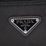 プラダ PRADA Re-Nylon バッグ 1BC421 ショルダーバッグ ナイロン ブラック シルバー金具 メンズ レディース ユニセックス【中古】【Aランク】