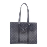 ルイヴィトン LOUIS VUITTON サックプラ 24H M47059 モノグラム 2WAYバッグ ショルダーバッグ レザー モノグラム エクリプス キャンバス ブラック メンズ【中古】【Aランク】