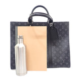 ルイヴィトン LOUIS VUITTON サックプラ 24H M47059 モノグラム 2WAYバッグ ショルダーバッグ レザー モノグラム エクリプス キャンバス ブラック メンズ【中古】【Aランク】
