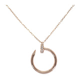 カルティエ CARTIER ジュストアンクル B7224888 ネックレス K18ピンクゴールド ダイヤモンド レディース【中古】【Aランク】