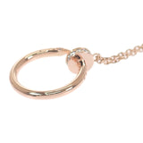 カルティエ CARTIER ジュストアンクル B7224888 ネックレス K18ピンクゴールド ダイヤモンド レディース【中古】【Aランク】