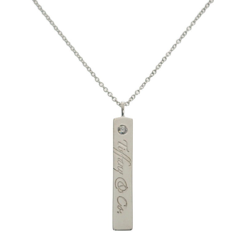 ティファニー TIFFANY&Co. ノーツ バーペンダント ネックレス シルバー925 レディース【中古】【Aランク】