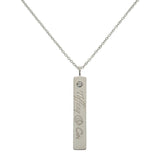 ティファニー TIFFANY&Co. ノーツ バーペンダント ネックレス シルバー925 レディース【中古】【Aランク】