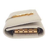 サンローラン SAINT LAURENT YSLラインキーケース 693749 B680J 9207 キーケース カーフ メタル アイボリー ゴールド金具 レディース【中古】【Aランク】