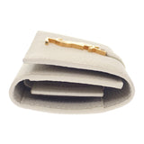 サンローラン SAINT LAURENT YSLラインキーケース 693749 B680J 9207 キーケース カーフ メタル アイボリー ゴールド金具 レディース【中古】【Aランク】