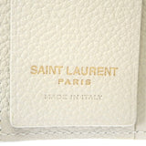 サンローラン SAINT LAURENT YSLラインキーケース 693749 B680J 9207 キーケース カーフ メタル アイボリー ゴールド金具 レディース【中古】【Aランク】