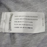 クロムハーツ CHROME HEARTS サーマル ロングスリーブ L 4.08E+11 長袖Tシャツ コットン ポリエステル グレー メンズ【中古】【ABランク】