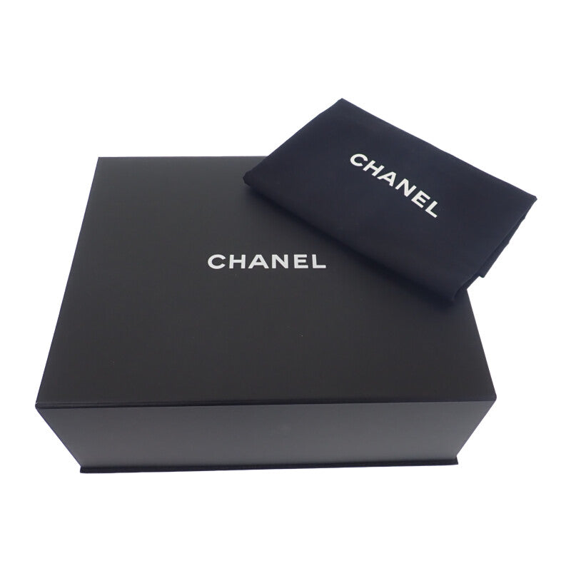 香奈兒 CHANEL 羊毛皮翻蓋包 AS3354B08467 肩背包 羊皮 羊毛皮 紫色 金色金屬配件 女士【中古】【A級品】