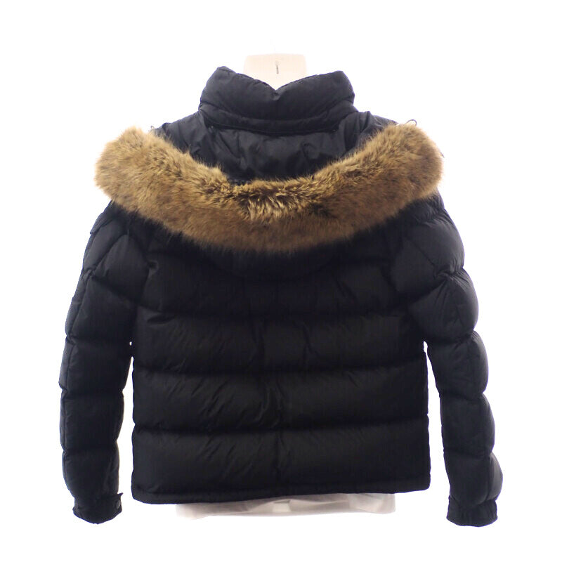 モンクレール MONCLER MAYAF ショート 2 H20911A00270 5968E ダウンジャケット ナイロン ダウン フェザー ブラック メンズ【中古】【ABランク】