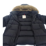 モンクレール MONCLER MAYAF ショート 2 H20911A00270 5968E ダウンジャケット ナイロン ダウン フェザー ブラック メンズ【中古】【ABランク】