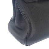 エルメス HERMES バーキン 30 ハンドバッグ トゴ ブラック シルバー金具 レディース【中古】【ABランク】