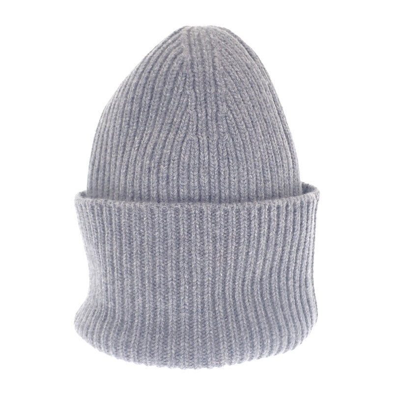 ルイヴィトン LOUIS VUITTON ビーニー・LVヘッドライン ニット帽子 モノグラム M94833 ニットキャップ ウール グレー ホワイト レディース メンズ【中古】【Aランク】