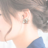 シャネル CHANEL CC ココマーク I25S ピアス メタル フェイクパール ストラス レディース【中古】【Aランク】