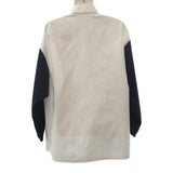 プラダ PRADA Re-Nylon コットンシャツ 38 P415FS2121YY2 長袖シャツ コットン リサイクルポリアミド ホワイト ブラック レディース【中古】【Aランク】