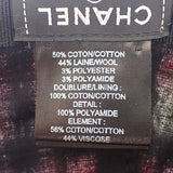 シャネル CHANEL ココマーク ツイード AAA008_B16357_NX209 キャップ コットン ピンク シルバー金具 レディース【中古】【Aランク】