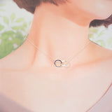 ティファニー TIFFANY&Co. インターロッキングサークル 60013808 ネックレス シルバー925 レディース【中古】【ABランク】