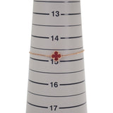 ヴァンクリーフ&アーペル Van Cleef & Arpels スウィートアルハンブラ VCARN59K00 ブレスレット K18ピンクゴールド カーネリアン レディース【中古】【Aランク】