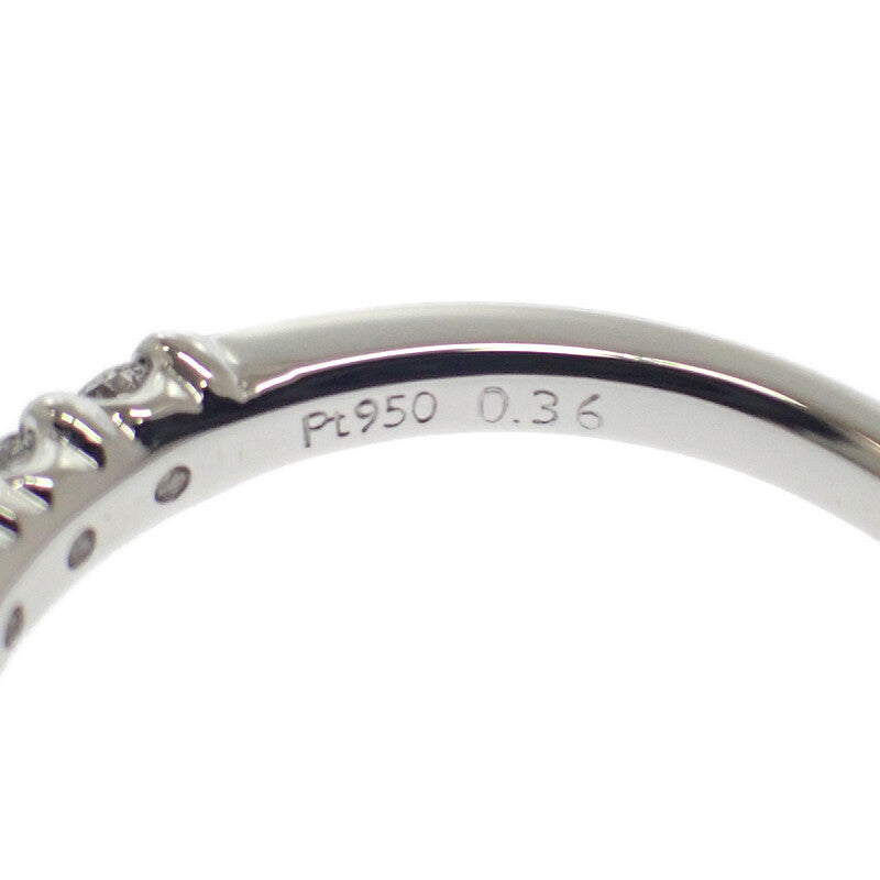 TASAKI 派對(Piacere)半永恆系列 5 號 RD-F1790-PT950 戒指 Pt950 鉑金 鑽石 女士【中古品】【A級】