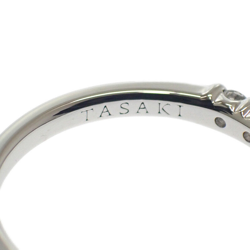 TASAKI 派對(Piacere)半永恆系列 5 號 RD-F1790-PT950 戒指 Pt950 鉑金 鑽石 女士【中古品】【A級】