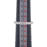 タサキ TASAKI ピアチェーレ ハーフエタニティ 5号 RD-F1790-PT950 リング Pt950プラチナ ダイヤモンド レディース【中古】【Aランク】